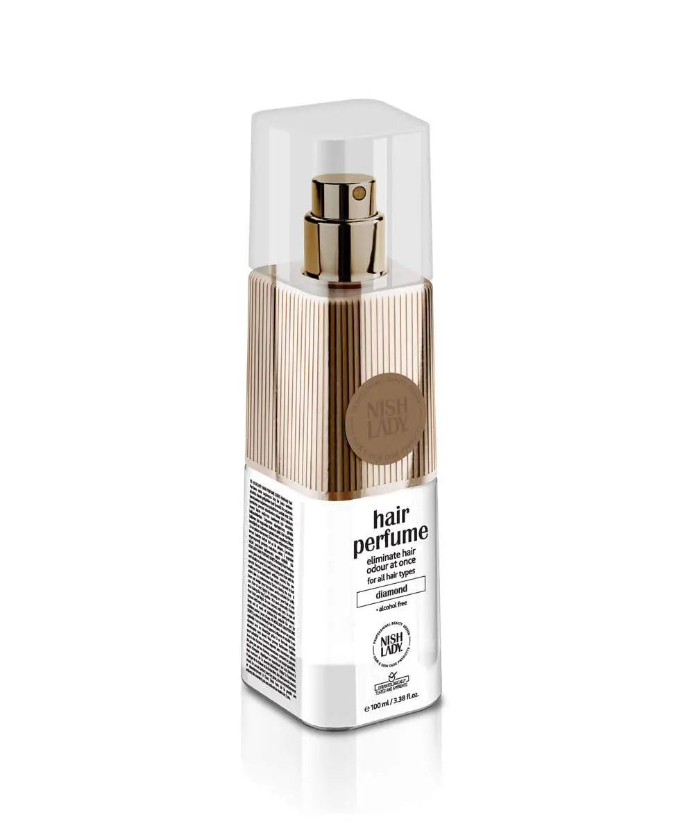 Nishlady Diamond Hair Perfume 75 ml💛 Langanhaltender, eleganter Duft für den ganzen Tag: Dank hochwertiger Duftessenzen bleibt der Duft des Haarparfüms den ganzen Tag über erhalten und sorgt für ein HairNishLadyOnKozmetikNishlady Diamond Hair Perfume