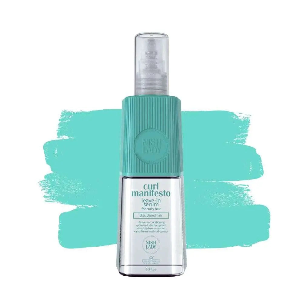 NishLady Curl Manifesto Leave-in SerumDas NishLady Curl Manifesto Clarifying Leave-in Serum wurde speziell für lockiges Haar entwickelt und sorgt für eine intensive Pflege, Definition und Disziplin. Die HairNishLadyOnKozmetikNishLady Curl Manifesto