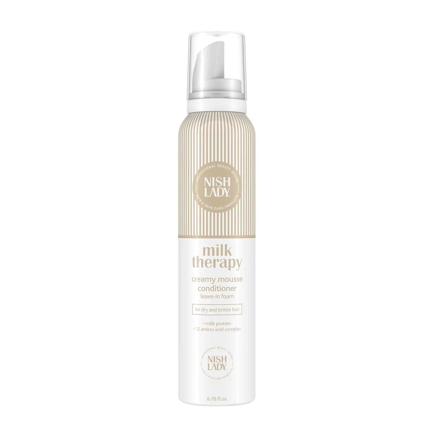 Milk Therapy Creamy Mousse Conditioner 200mlDer Milk Therapy Creamy Mousse Conditioner verwöhnt dein Haar mit einer cremigen, schaumigen Textur und nährender Pflege. Angereichert mit Milchproteinen, spendet erHairNishLadyOnKozmetikMilk Therapy Creamy Mousse Conditioner