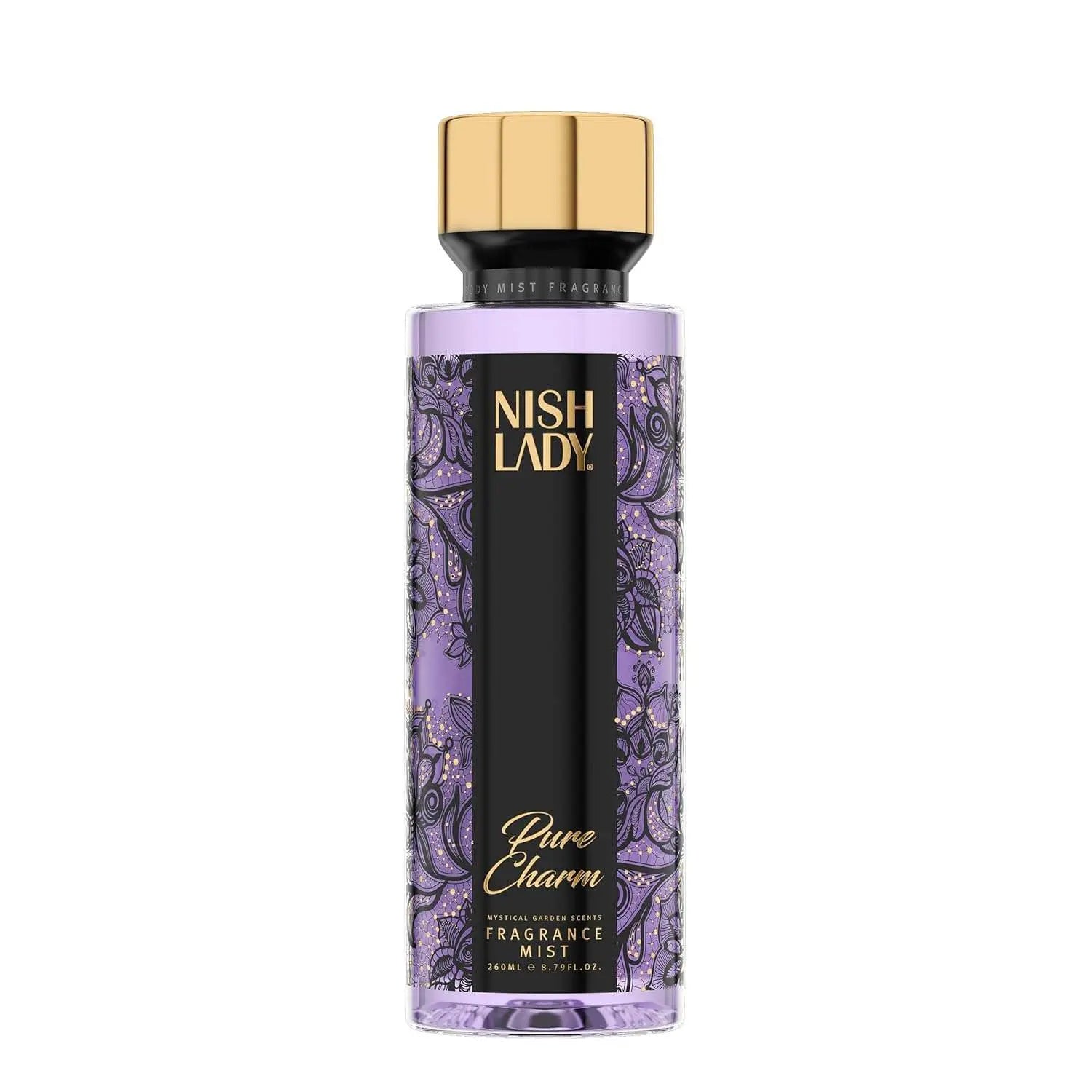 NishLady Body Mist 260 ml bottle with elegant design, perfect for daily and special occasions.