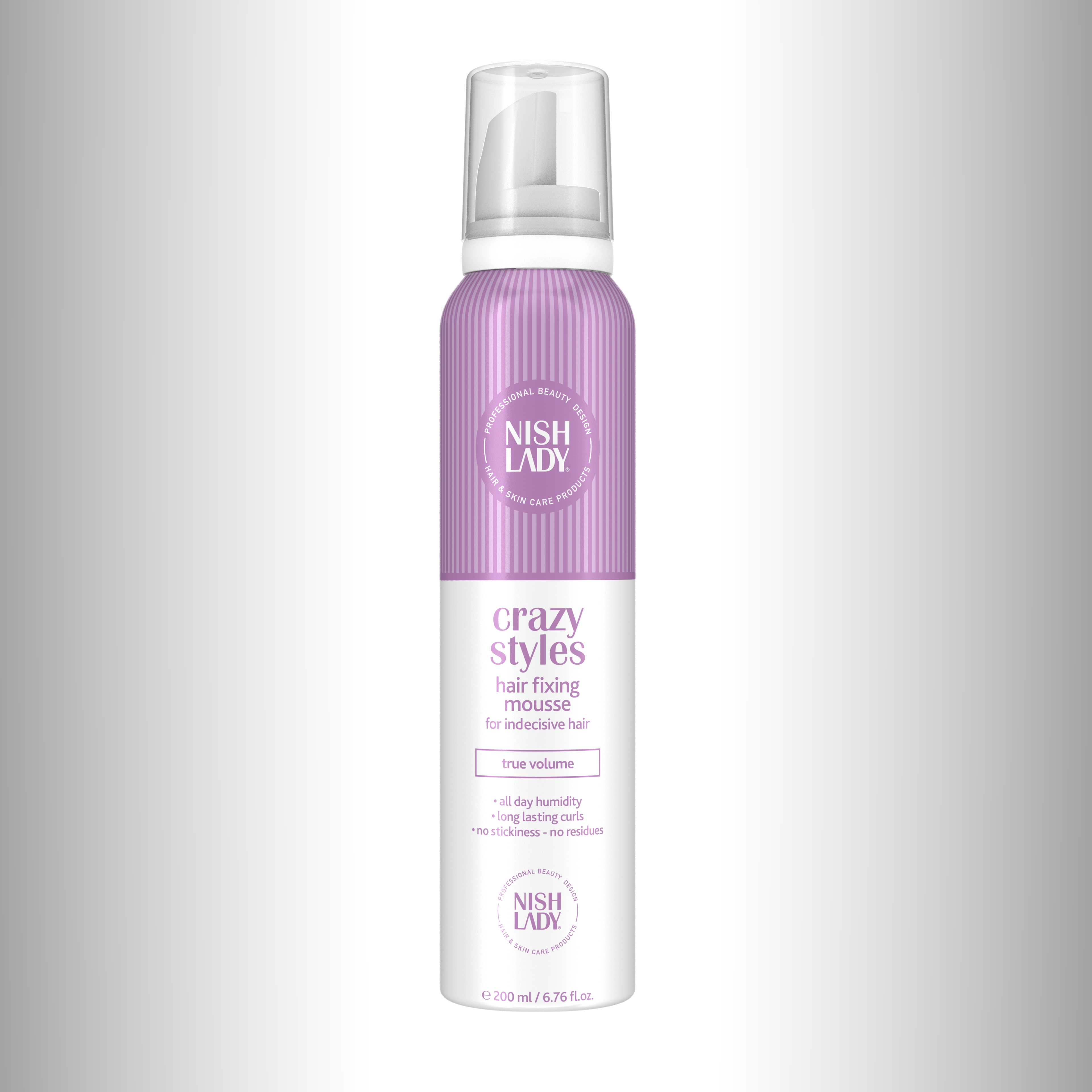 Nishlady Haarfixierschaum Fixing Mousse 200ml