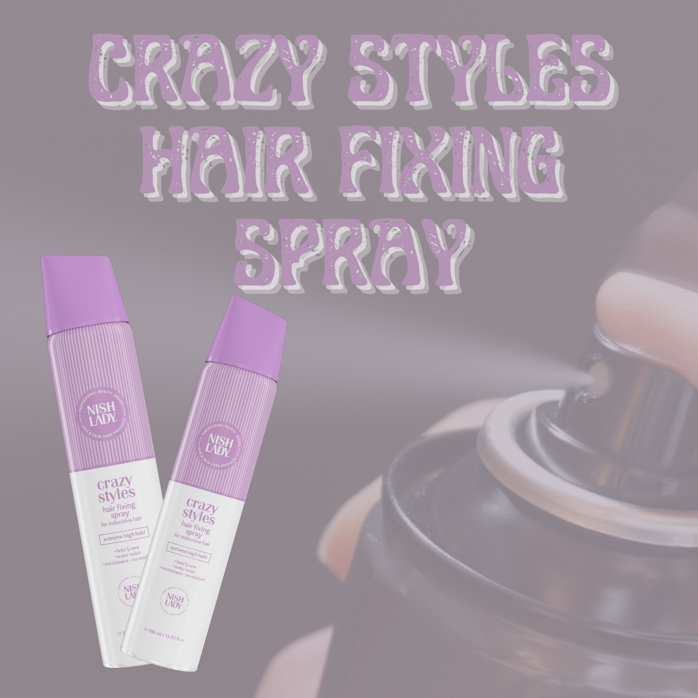 NishLady Haarfixierspray HaarSpray 386ml