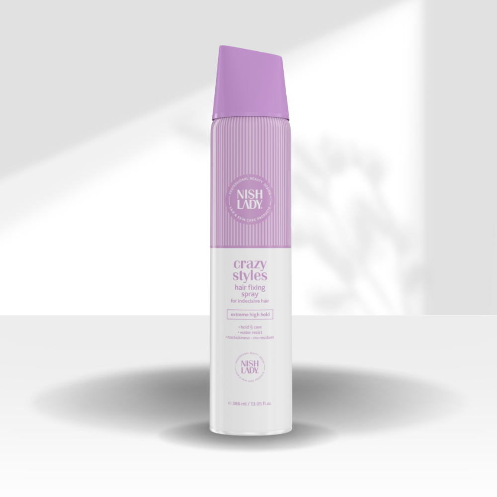 NishLady Haarfixierspray HaarSpray 386ml
